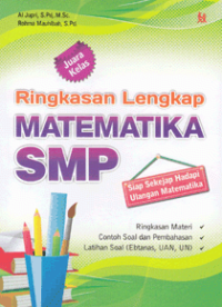 Image of Ringkasan Lengkap Matematika SMP
